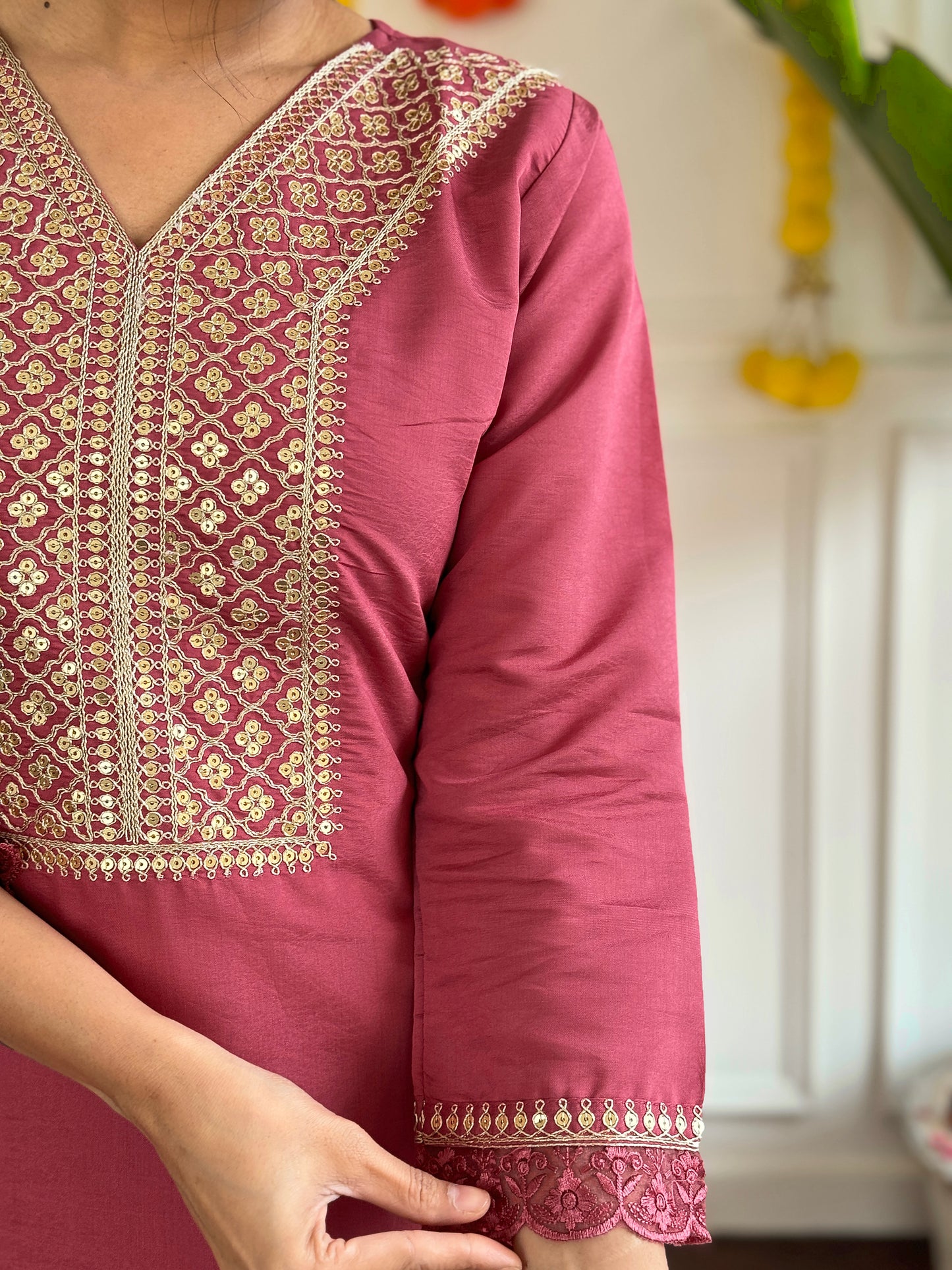 Women Embroidery  Kurta Set